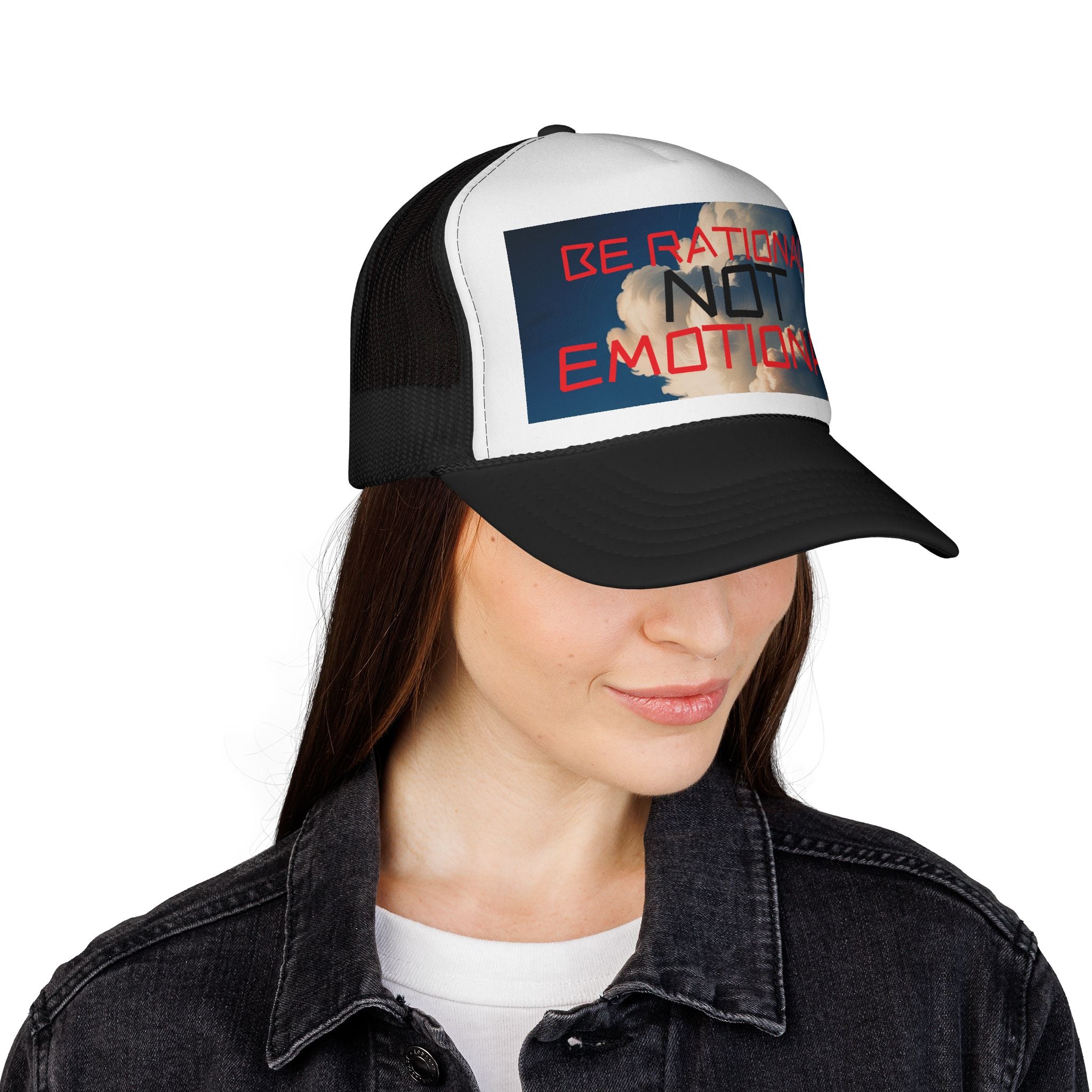 THE CAP OF LIFE " BE RATIONAL NOT EMOTIONAL " SHARE WITH FRIENDS